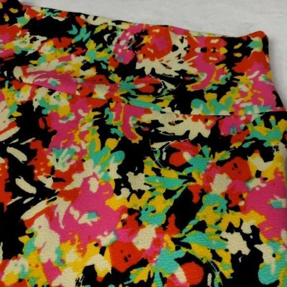 NWT LulaRoe Cassie Skirt Womens Size XS Extra Small Multicolor Stretch - Picture 4 of 8